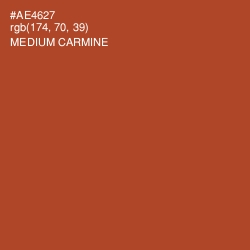 #AE4627 - Medium Carmine Color Image